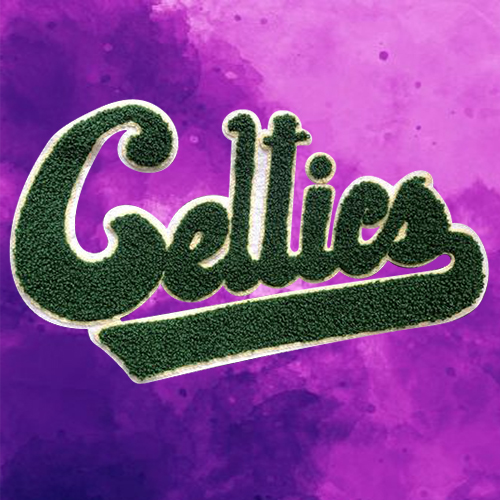 Chenille patch texture